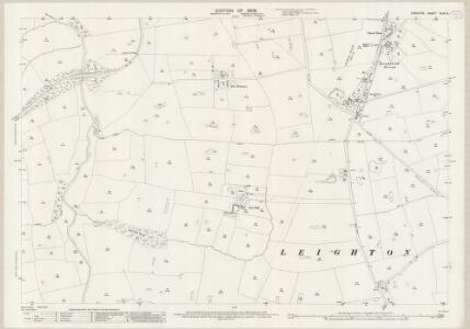 Cheshire XLIX.14 (includes: Aston Juxta Mondrum; Church Minshull; Leighton; Minshull Vernon) - 25 Inch Map