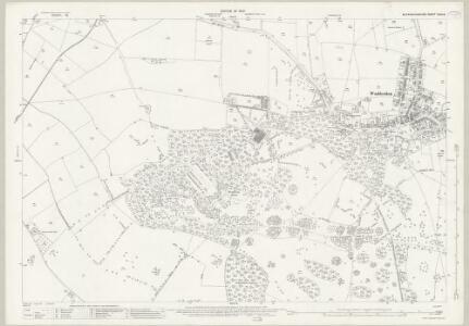 Buckinghamshire XXVII.8 (includes: Waddesdon; Westcott) - 25 Inch Map