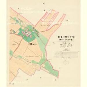 Hliwitz (Hllawice) - m0713-1-002 - Kaiserpflichtexemplar der Landkarten des stabilen Katasters