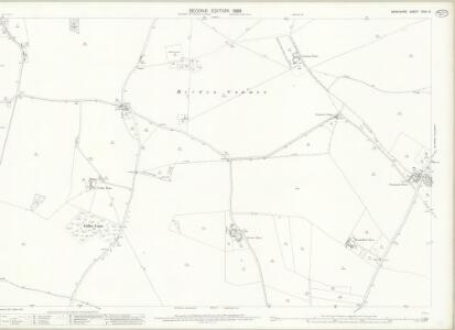 Berkshire XXVII.9 (includes: Beedon; Chieveley; Hampstead Norris; Peasemore) - 25 Inch Map