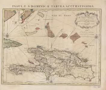 Carte de l'Isle de Saint Domingue : dressée en 1722 pour l'usage du Roy sur les memoires de Mr. Frezier, ingenieur de S.M. et autres