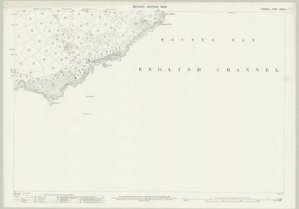 Cornwall LXXIX.5 (includes: St Buryan) - 25 Inch Map