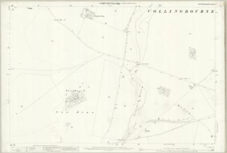 Wiltshire XLVIII.7 (includes: Collingbourne Ducis; Collingbourne Kingston; Ludgershall; North Tidworth) - 25 Inch Map