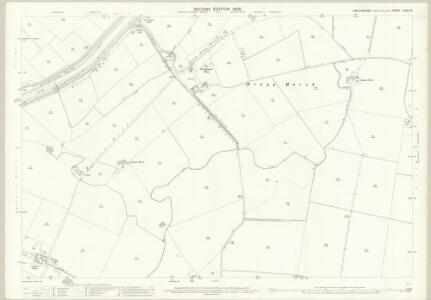 Lincolnshire CXXVI.16 (includes: Moulton; Surfleet; Weston) - 25 Inch Map
