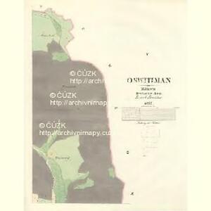 Oswitiman - m2199-1-004 - Kaiserpflichtexemplar der Landkarten des stabilen Katasters