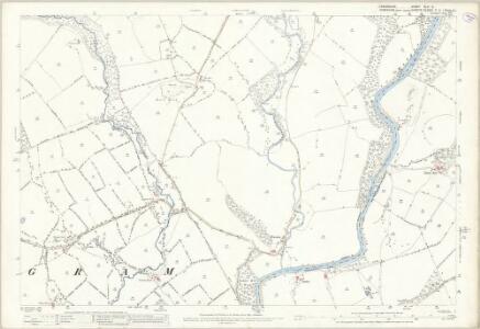 Lancashire XLVI.6 (includes: Bowland Forest Low; Bowland With Leagram) - 25 Inch Map