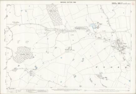 Cheshire LXVI.8 (includes: Buerton; Woore) - 25 Inch Map