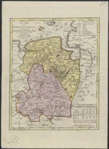 Kaart van Groningen en Drenthe