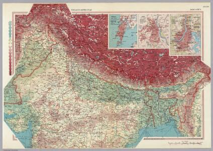 India - North.  Pergamon World Atlas.