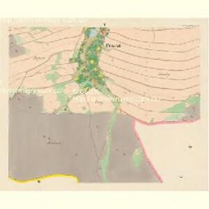 Přiwrat - c6261-1-004 - Kaiserpflichtexemplar der Landkarten des stabilen Katasters