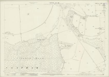 Sussex LXIV.1 (includes: Clapham; Findon; Worthing) - 25 Inch Map