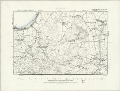 Caernarvonshire XXXVIII.SE - OS Six-Inch Map
