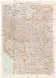 G. Freytags Karte von Serbien
