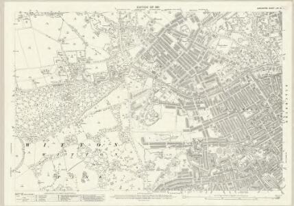 Lancashire LXII.15 (includes: Blackburn; Pleasington) - 25 Inch Map