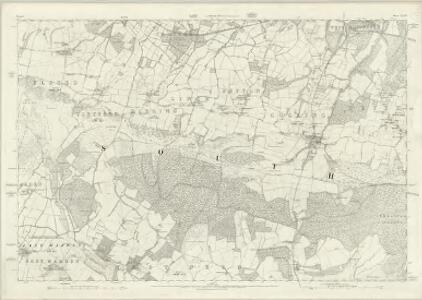 Sussex XXXIV - OS Six-Inch Map