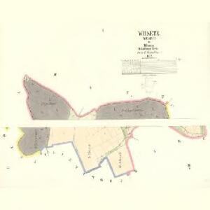 Wrsetz (Wrsec) - c8863-1-001 - Kaiserpflichtexemplar der Landkarten des stabilen Katasters