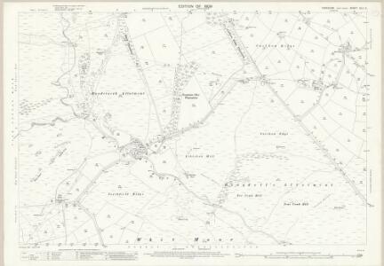 Yorkshire CLII.3 (includes: Dacre; Thornthwaite With Padside; Thruscross) - 25 Inch Map