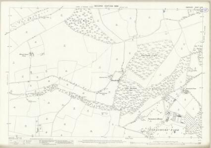 Hampshire and Isle of Wight LIX.9 (includes: Bishops Waltham; Droxford; Swanmore) - 25 Inch Map