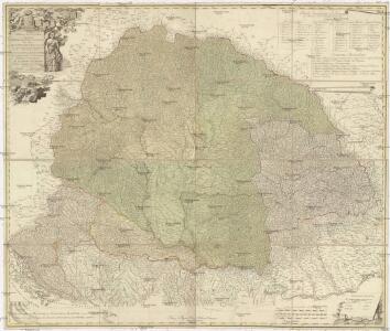 Mappa novissima regnorum Hungariae, Croatiae, Sclavoniae, nec non magni principatus Transylvaniae