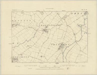 Nottinghamshire XXXIX.NW - OS Six-Inch Map