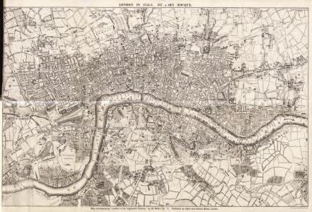 Maps of Old London-J. Rocque