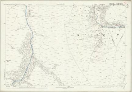 Somerset XXXIII.6 (includes: Brendon; Oare) - 25 Inch Map