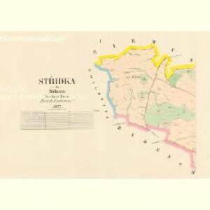 Střidka - c7472-1-001 - Kaiserpflichtexemplar der Landkarten des stabilen Katasters