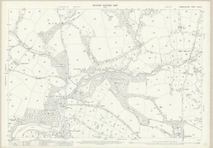 Pembrokeshire XXXIV.12 (includes: Carew; Jeffreston; Lawrenni; Loveston; Martletwy; Yerbeston) - 25 Inch Map