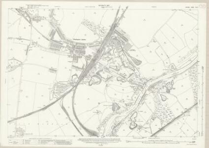 Durham XIII.3 (includes: Harraton; Houghton Le Spring; Offerton; Washington) - 25 Inch Map