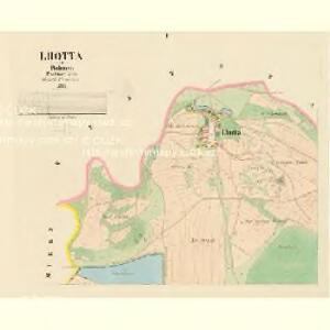 Lhotta - c3923-1-001 - Kaiserpflichtexemplar der Landkarten des stabilen Katasters