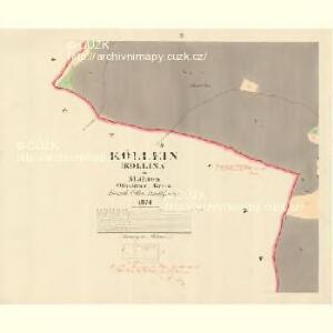 Köllein (Kollina) - m0965-1-002 - Kaiserpflichtexemplar der Landkarten des stabilen Katasters