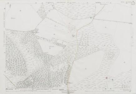 Wiltshire XLII.10 (includes: Collingbourne Kingston; Easton Royal; Everleigh; Milton Lilbourne) - 25 Inch Map