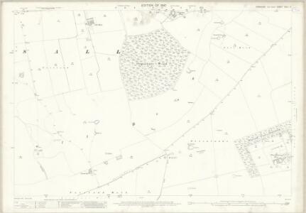 Yorkshire CXLII.12 (includes: Birdsall; Wharram) - 25 Inch Map