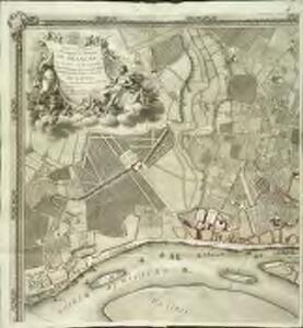 Plan de la ville de Nantes et de ses fauxbourges, 1