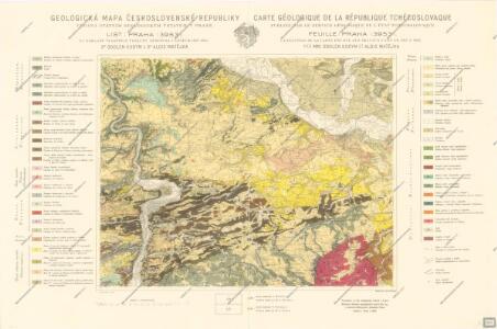 Geologická mapa Československé republiky, list Praha 3953