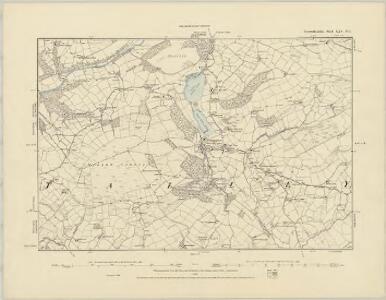 Carmarthenshire XXV.NW - OS Six-Inch Map
