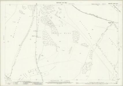 Berkshire XXI.10 (includes: Blewbury; Compton; East Ilsley; West Ilsley) - 25 Inch Map