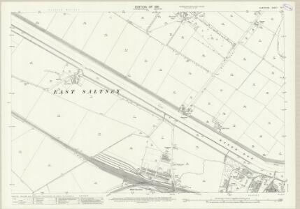 Flintshire XV.1 (includes: East Saltney; Hawarden; Sealand) - 25 Inch Map
