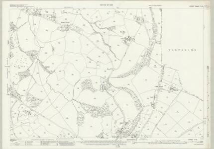 Dorset IV.10 (includes: Donhead St Mary; Motcombe; Semley; Shaftesbury) - 25 Inch Map