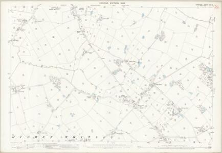 Cheshire XXV.8 (includes: Antrobus; Hatton; Stretton; Whitley) - 25 Inch Map