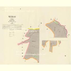 Miltigau - c4667-1-001 - Kaiserpflichtexemplar der Landkarten des stabilen Katasters