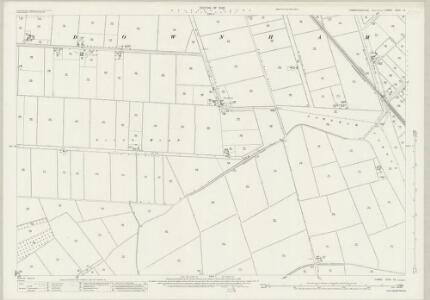 Cambridgeshire XXII.13 (includes: Downham) - 25 Inch Map