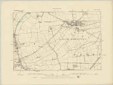 Nottinghamshire X.SE - OS Six-Inch Map