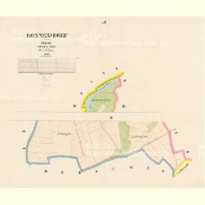 Honnersdorf - c2906-1-002 - Kaiserpflichtexemplar der Landkarten des stabilen Katasters