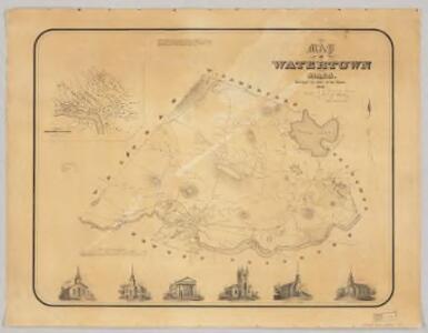 Map of Watertown, Mass. : surveyed by order of the town