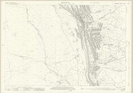 Glamorgan XXVI.11 (includes: Betws Tir Iarll; Cwm Du; Llangeinwyr) - 25 Inch Map