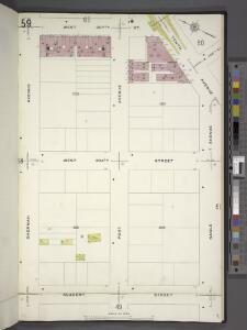 Manhattan, V. 12, Plate No. 59 [Map bounded by W. 207th St., Nagle Ave., Academy St., Sherman Ave.]