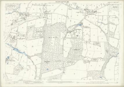Sussex XXXIX.7 (includes: Ditchling; Westmeston; Wivelsfield) - 25 Inch Map