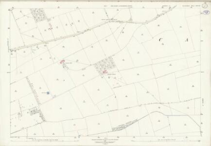 Lincolnshire XLIV.11 (includes: Caenby; Glentham; Normanby by Spital) - 25 Inch Map