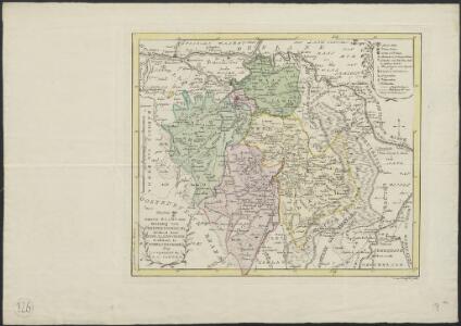 Nieuwe kaart van de meierij van 's Hertogenbosch